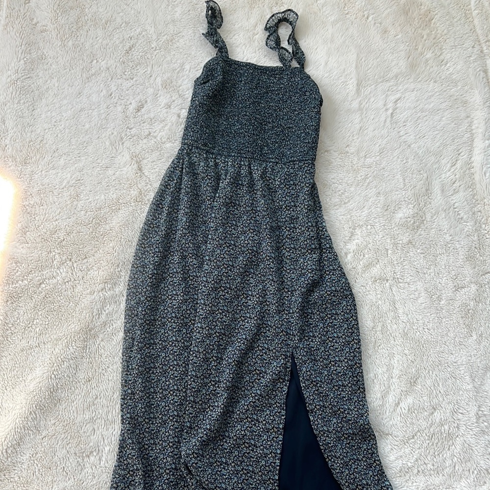 Abercrombie Smocked Midi Dress NWOT